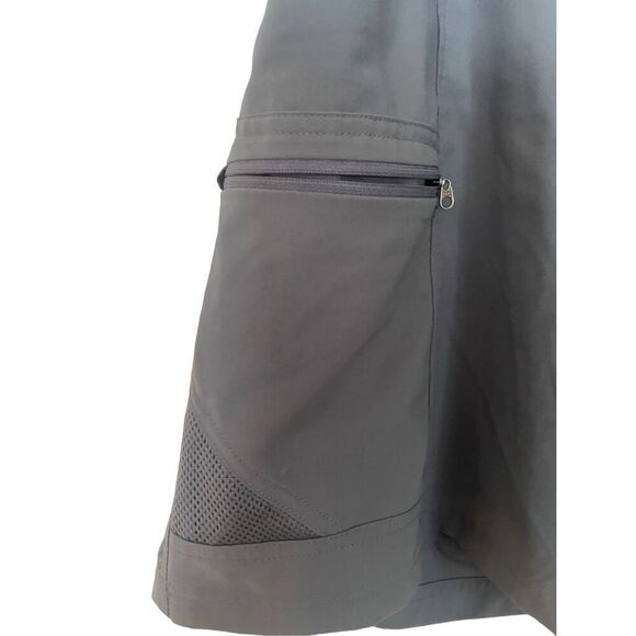 Columbia Mens Gray Flat Front Stretch Modern Cargo Shorts Size Large - Picture 2 of 11